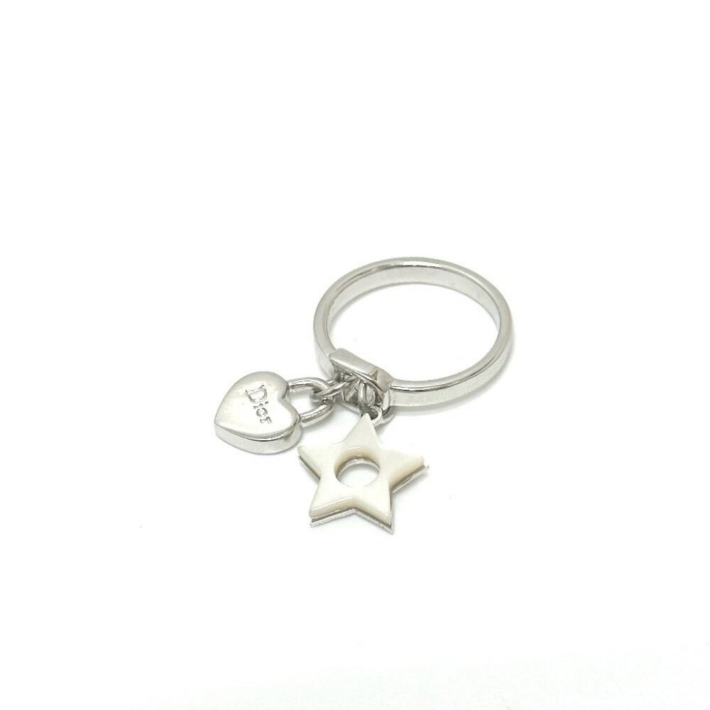 Christian Dior Star Heart Fashion accessories Ring Metal Silver